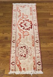 Traditional Turkish Hand-kontted Runner 45' X 15.5'