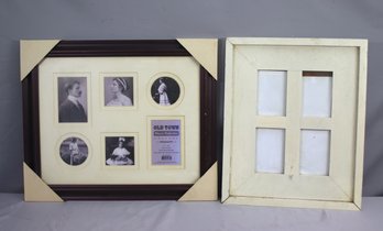 2 Decorative  Photo Frames