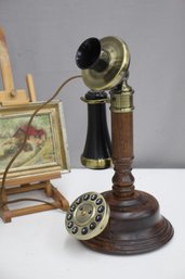 Candlestick Phone / Replica Pushbutton-untested