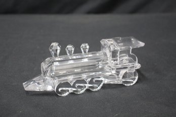 Cut Glass Crystal Locomotive