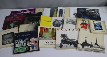 Group Lot Of 20 Sculpture And Painting Books And Exhibition/Gallery Show Books