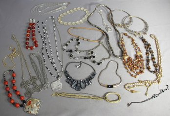 Group Lot Of Vintage Costume Jewelry