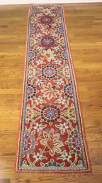 Long Red Hallway Runner - 89.5' X 19.5'