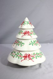 Lenox Holiday Accent Porcelain Christmas Tree Figurine