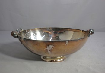 Vintage Oval Webster Wilcox By International Silver Co. Vintage Center Bowl