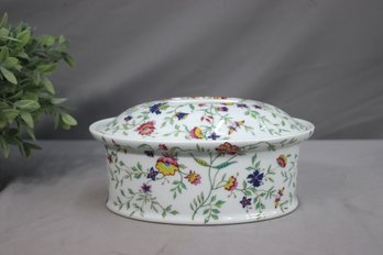 2.5 Quart Oval Covered Casserole Adriana By Royale Limoges