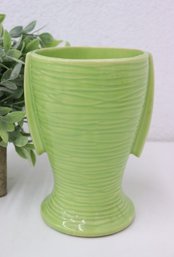 Vintage McCoy Pottery Mint-Tea-Green Vase
