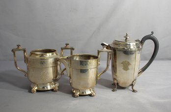 Assorted Lot Of Silver-Plated