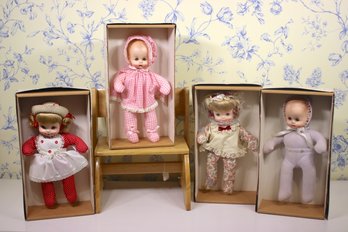 Group Of 4 Vintage Effanbee Dolls