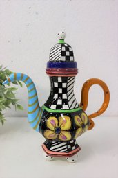 Vintage Whimsical Prospero Designworks Ceramic Teapot