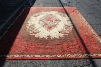 175' X 141.5' Antique American Hooked Rug