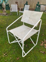 Single Brown Jordan Mid Century Nomad Folding Chair
