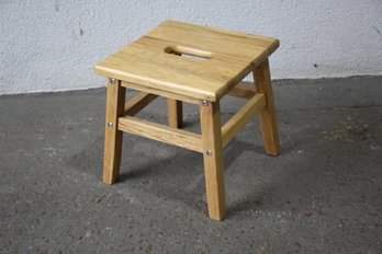 Hardwood Step Stool