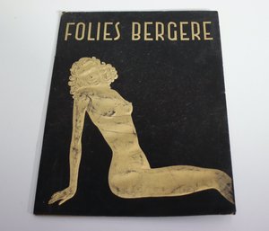 Vintage Program With Scenarios From Folies Bergere