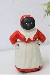Vintage Black America  Cast Iron Character Bank Figurine