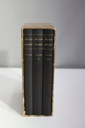 Vintage Three Volume Set Of Sherlock Holmes By Sir Arthur Conan Doyle,-The  Limited Editions Club