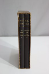 Vinate Two Volume Set Of The Final Adventures Of Sherlock Holmes, Sir A.C. Doyle, Hardcover In Slipcase