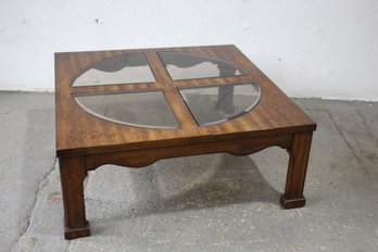 Living Room Center Table With Smoke Glass