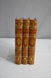 Vintage Limited Edition Three Volume Set Of The Works Of Voltaire, #14 Of 1000