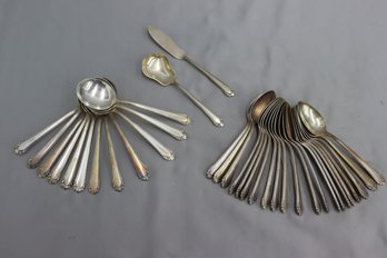 Group Lot Of Variety Gorham Spoons