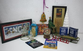 Group Lot Of Holiday Decor And And More