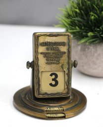 Vintage Desk  Calendar