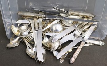 1 Of 2: Group Lot Of Mixed Flatware