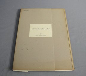 Vintage Folio Of Works By Otto Bachman First Limited Edition Printing 799 Of 900 With Original Box/Sleeve