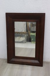 Vintage Ogee Inset Wall Mirror