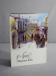 Vintage Folio Of Paintings & Drawings (Reproductions) By Shemuel Katz With Original Box/Sleeve