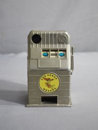 Vintage Jack Pot Bank Toy Slot Machine By Reno Plastic