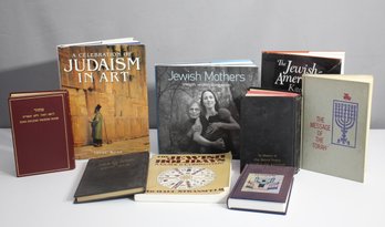 Group Lot Of Jewish Books