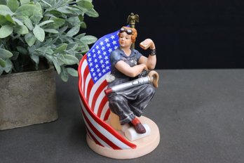 Rosie The Riveter Limited Edition Figurine The Saturday Evening Poston The Job In The USA Collection