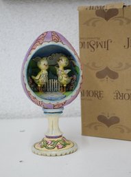 Jim Shore Easter Chicks Egg Diorama - Hatched Just In Time For Easter