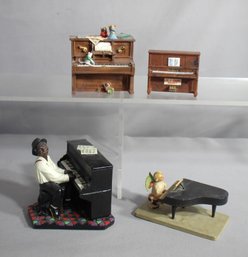 Miniature Melodies: A Curated Collection Of Musical Figurines And Mini Pianos