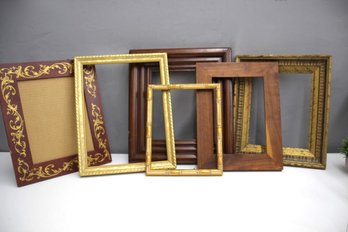 Group Lot Of Picture Frames