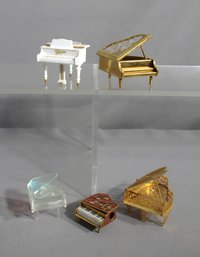 Miniature Instrumental Elegance: Grand Pianos And Classical Charm