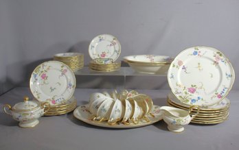 Castleton China 'Sunnyvale' Pattern Fine Dining Set-42 Pcs