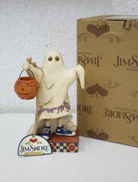 Jim Shore Halloween Trick Or Treat Smell My Feet Ghost Costume 2010 4017590