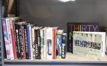 Shelf Lot 1-group Lot Of General Reading Books