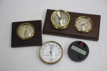 Three (3) Hygrometer Humidity Atmospheric Weather Insert