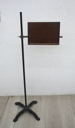 Antique Leveson & Sons London Adjustable Music Stand