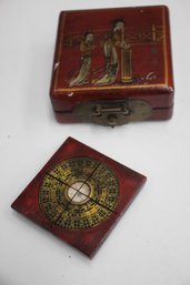 Antique Chinese Feng Shui Compass