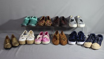 Group Lot Of 10 Pair Of Shoes