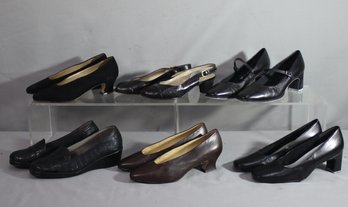 Group Lot Of Low Heel Shoes