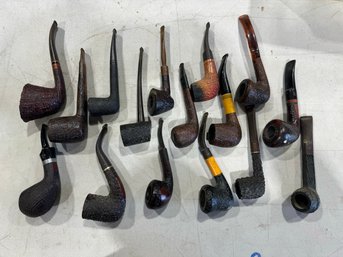 Collection Of Vintage Pipes -Group Of 16