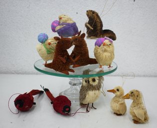 Group Lot Of Woodland Friends Figurines