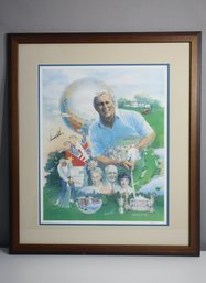 Framed Arnold Palmer  'World Of Golf' Number #7/1001