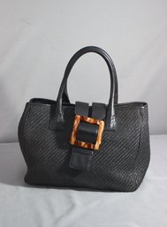 Vintage Adrienne Vittadini Black Bag