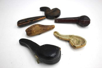 Group Lot Of Pipe Case